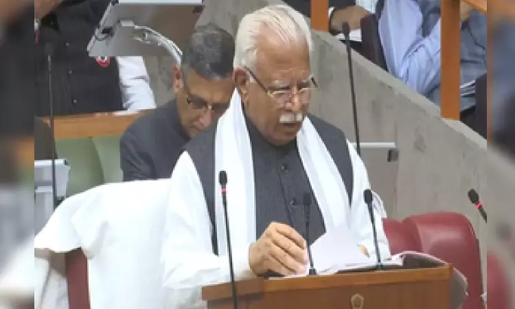 Haryana CM proposes Rs 1.89 lakh crore budget