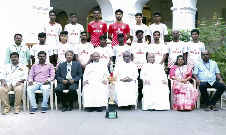 Loyola College wins Inter-Collegiate Football tournament Loyola College wins Inter-Collegiate Football tournament
