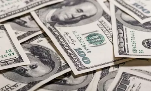 FOREX-Dollar index on track for first weekly fall this year