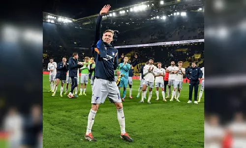 Hoffenheim shock Dortmund in Bundesliga