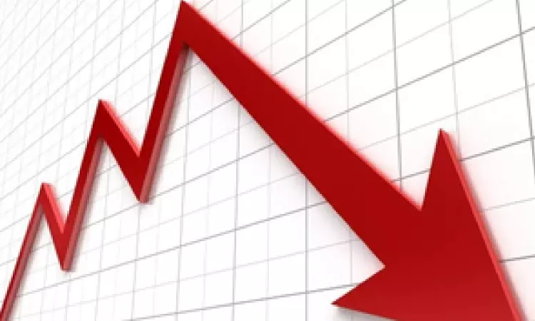 Sensex down more than 500 points