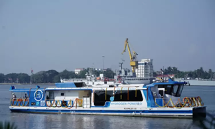 PM Modi launches India’s first indigenously-built hydrogen-powered ferry PM Modi launches India’s first indigenously-built hydrogen-powered ferry