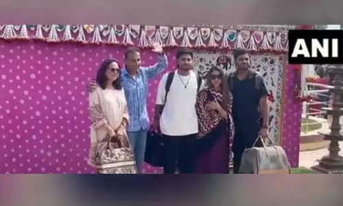 Anil Ambani, Tina Ambani arrive for Anant Ambanis pre-wedding event