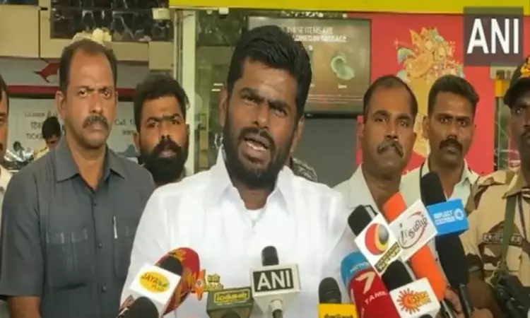 Minister Udayanidhi Stalin has no right to criticize PM Modi, says Annamalai Minister Udayanidhi Stalin has no right to criticize PM Modi, says Annamalai