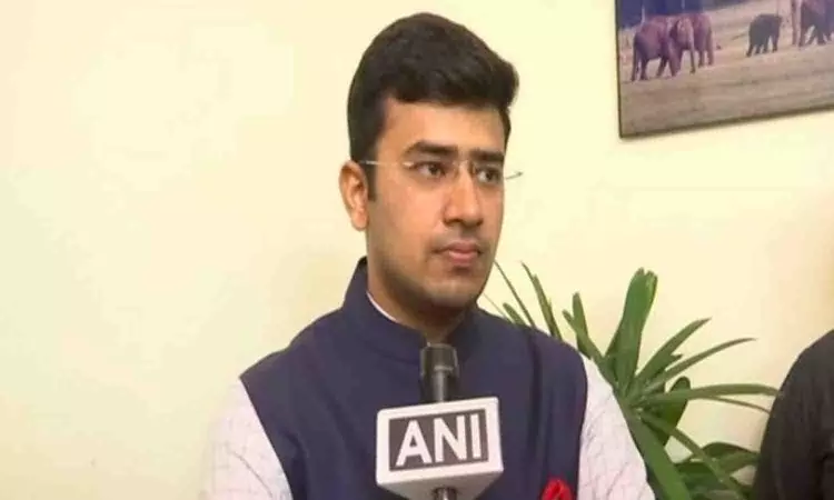Ktaka CM must give free hand to investigative agencies: Tejaswi Surya