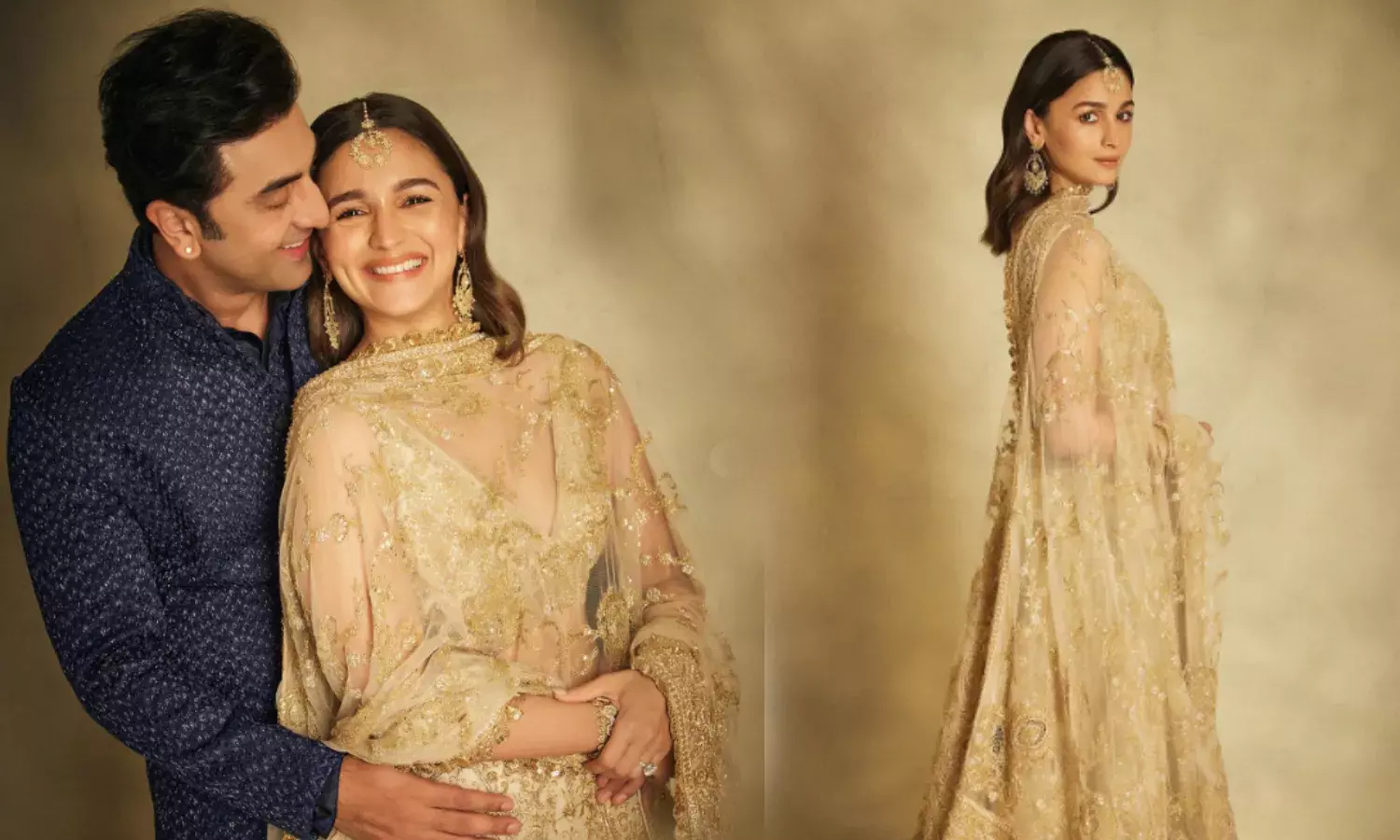 Alia Bhatt casts a spell in golden lehenga, even Ranbir cant take his eyes off