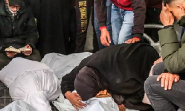 Several killed in Israeli attack on Gazans waiting for aid: Hamas Several killed in Israeli attack on Gazans waiting for aid: Hamas