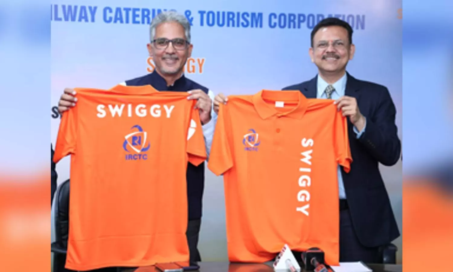 Swiggy partners with IRCTC to provide food delivery service on trains Swiggy partners with IRCTC to provide food delivery service on trains