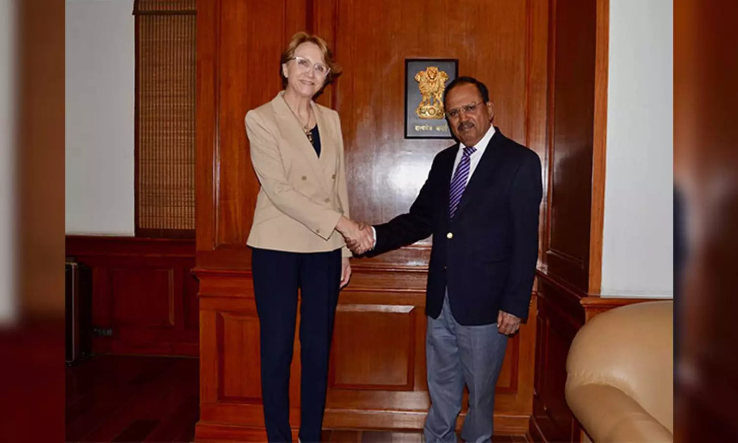 French Foreign Affairs Ministry Secy-General discusses India-France ties with NSA Ajit Doval