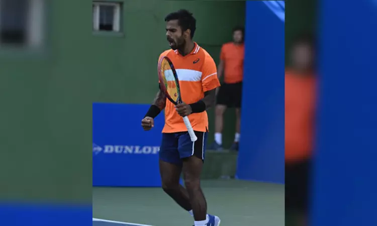 Sumit Nagal marches to final qualifying round on Indian Wells debut Sumit Nagal marches to final qualifying round on Indian Wells debut