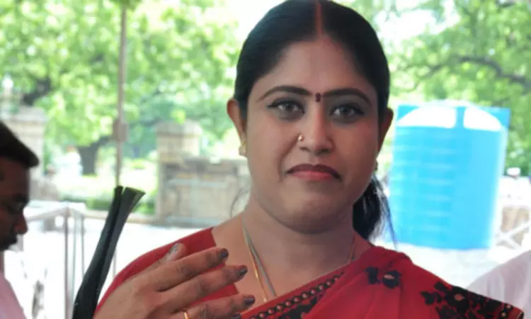 Cong going downhill at national level: Vijayadharani Cong going downhill at national level: Vijayadharani