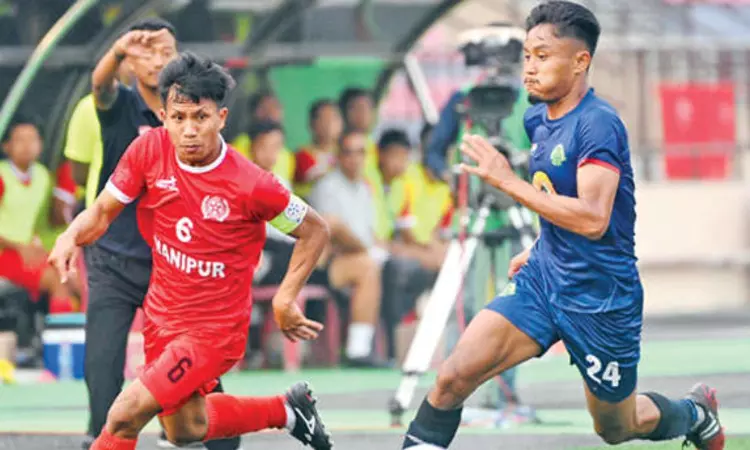 Manipur outclasses Assam to clinch semi-final berth Manipur outclasses Assam to clinch semi-final berth