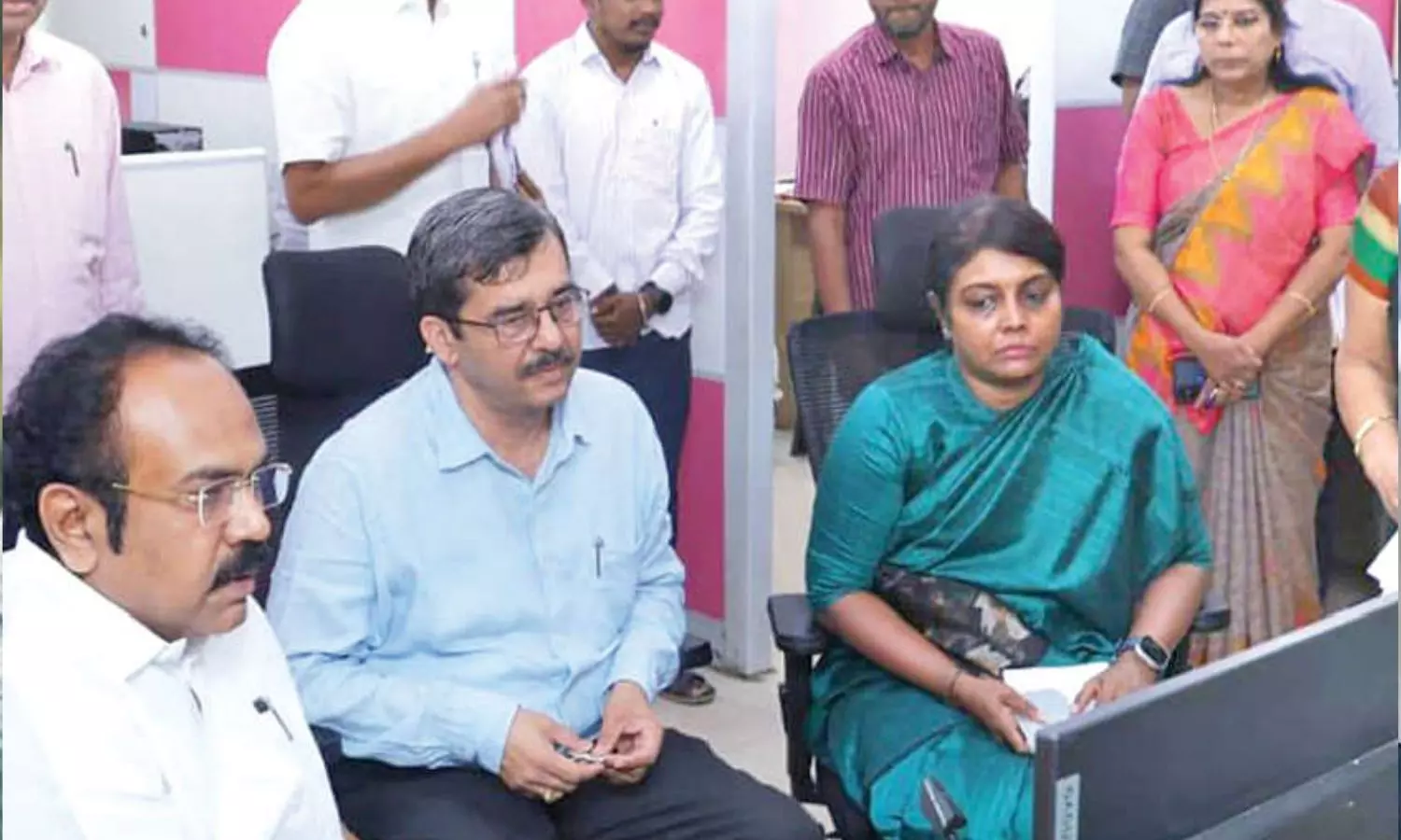Thangam Thennarasu interacted with energy consumers over implementation of welfare schemes