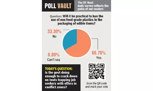 Will it be practical to ban the use of non food-grade plastics in the packaging of edible items? Will it be practical to ban the use of non food-grade plastics in the packaging of edible items?