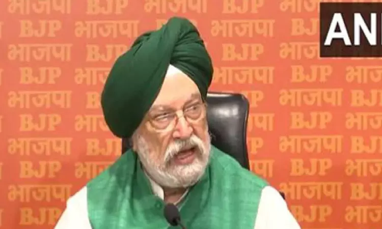 Complete breakdown of law and order situation in West Bengal: Hardeep Puri