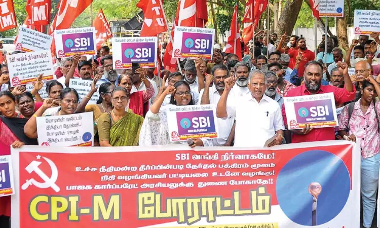 Cong plans stir against SBI for ‘acting in favour of BJP’, says TNCC chief