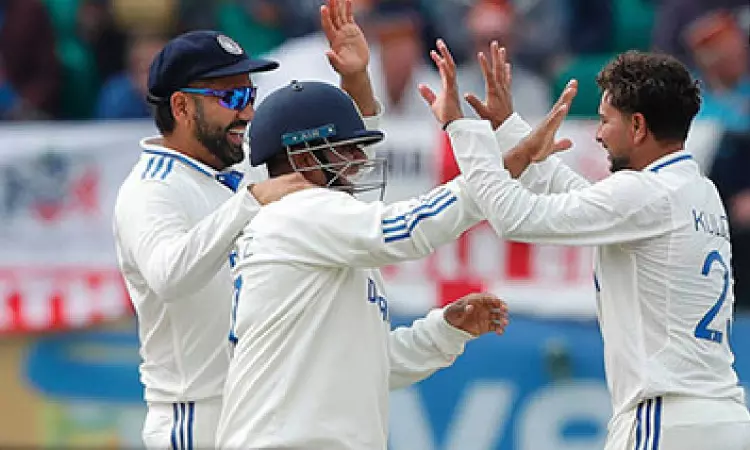 IND vs ENG, 5th Test: Crawleys fifty helps England touch three-figure mark (Day 1, Lunch)