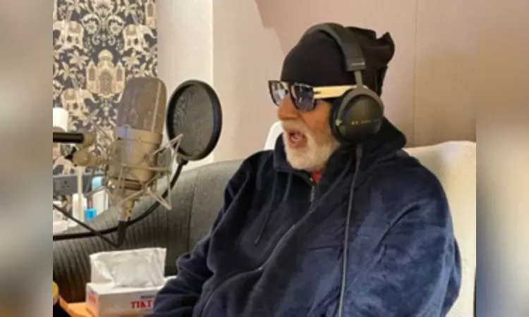 Big B spent an entire day to ‘compose, write, sing’ ISPL teams anthem Big B spent an entire day to ‘compose, write, sing’ ISPL teams anthem