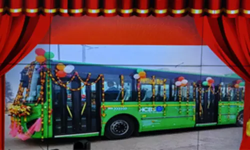 Haryana CM launches electric city bus service for Panchkula, Karnal Haryana CM launches electric city bus service for Panchkula, Karnal