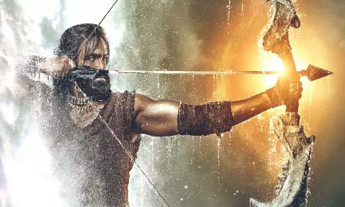 Makers unveil first look poster of Vishnu Manchu’s Kannappa