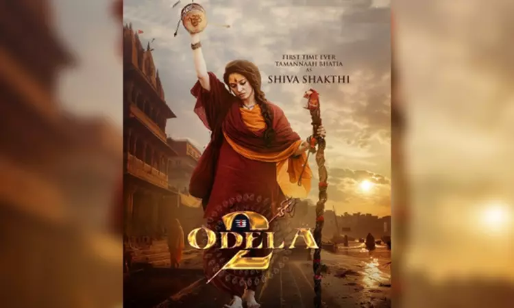 Tamannaah shares first look as Shiva Shakthi from ‘Odela 2’ on Maha Shivaratri