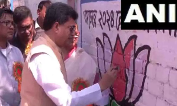 Tripura CM participates in Lok Sabha campaign for BJP candidate in Malda