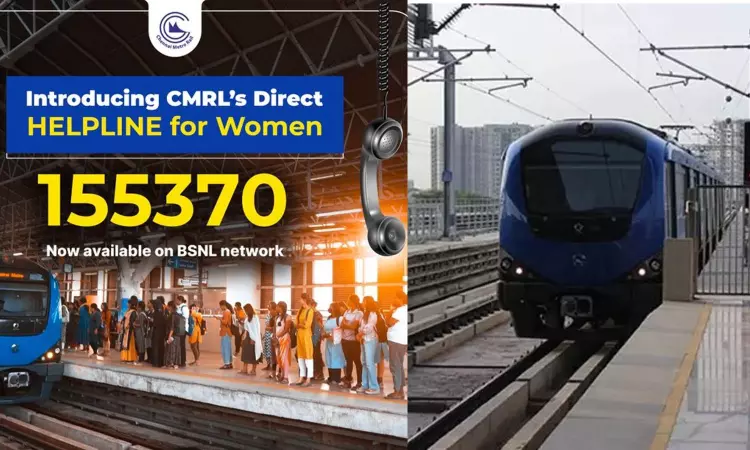 CMRL launches 24/7 Helpline for women on International womens day