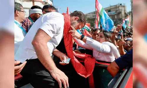 Rahul Gandhi-led yatras Gujarat leg continues on third day