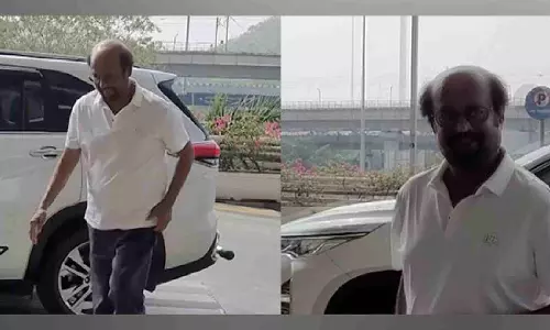 Rajinikanth heads to Hyderabad for Vettaiyan shooting