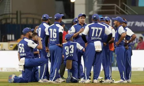 ISPL T10: Majhi Mumbai return to winning ways with big win over Falcon Risers Hyderabad ISPL T10: Majhi Mumbai return to winning ways with big win over Falcon Risers Hyderabad