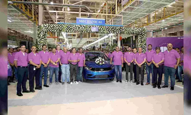 Tata Motors Sanand plant crosses 1 million car rollout milestone Tata Motors Sanand plant crosses 1 million car rollout milestone