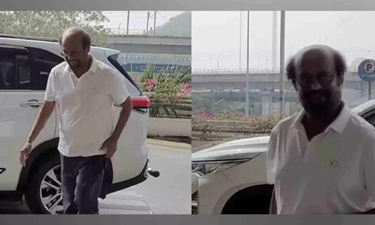 Rajinikanth heads to Hyderabad for Vettaiyan shooting
