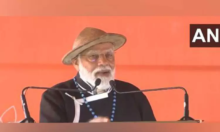 Arunachal: PM Modi slams Congress for neglecting border villages Arunachal: PM Modi slams Congress for neglecting border villages