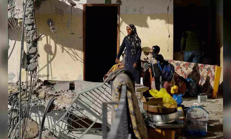 Israel strikes landmark residential tower in southern Rafah as truce talks stall