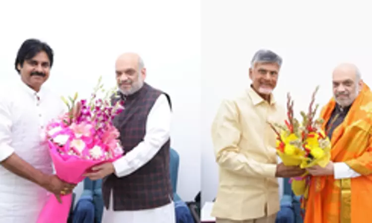 TDP-Jana Sena-BJP alliance in Andhra Pradesh finalised