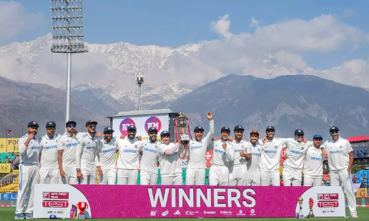 India return to top in ICC Test team rankings after series win over England