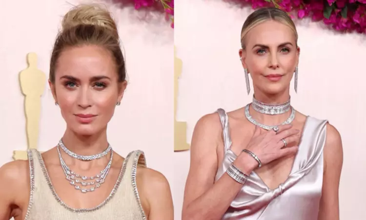 Exceptional diamond moments on the Oscars 2024 red carpet