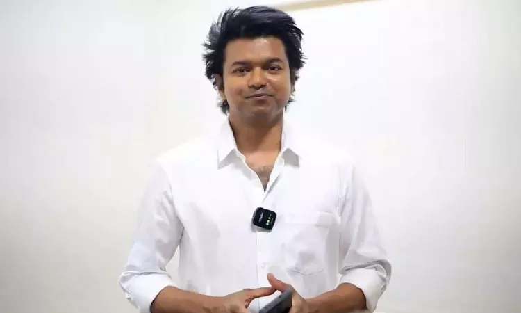 Actor Vijay donates Rs 1 crore for Nadigar Sangam building project Actor Vijay donates Rs 1 crore for Nadigar Sangam building project