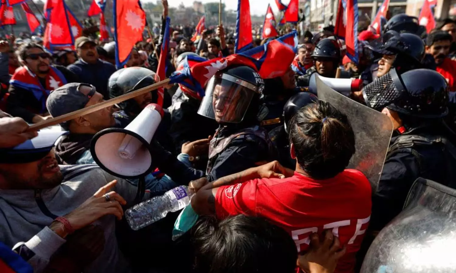 Nepal roiled in protests to bring back Hindu statehood