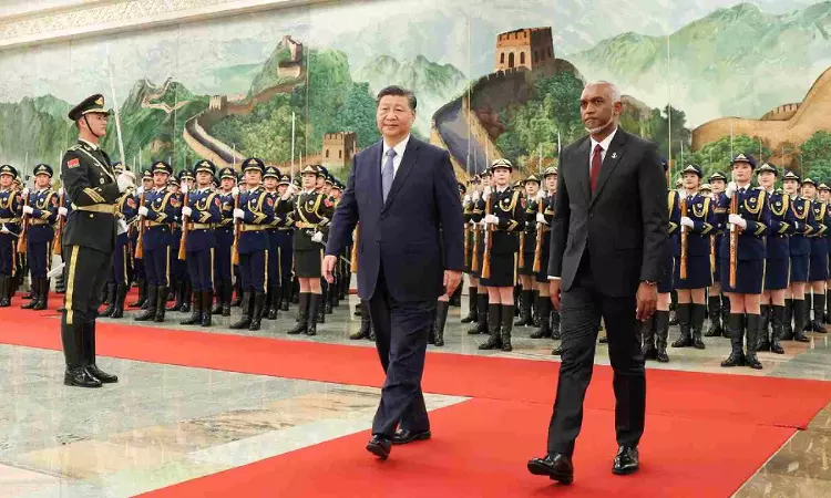 China says it backs Maldives to safeguard sovereignty