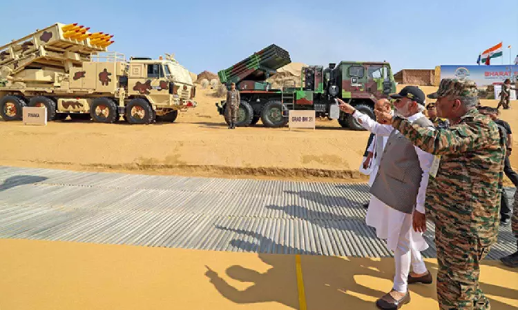 Once again Pokhran became witness of triveni of Indias Aatmnirbharta, self-confidence and its glory Once again Pokhran became witness of triveni of Indias Aatmnirbharta, self-confidence and its glory