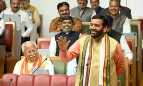 New Haryana CM wins floor test by voice vote New Haryana CM wins floor test by voice vote