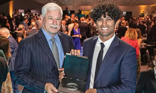 At 24, Rachin becomes youngest to win Sir Hadlee Medal