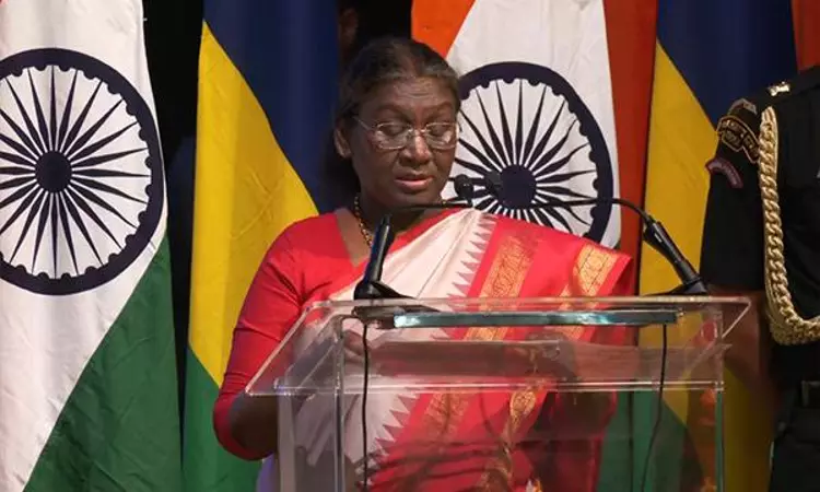 New Bharat on way to become one of top three global economies: President Murmu in Mauritius