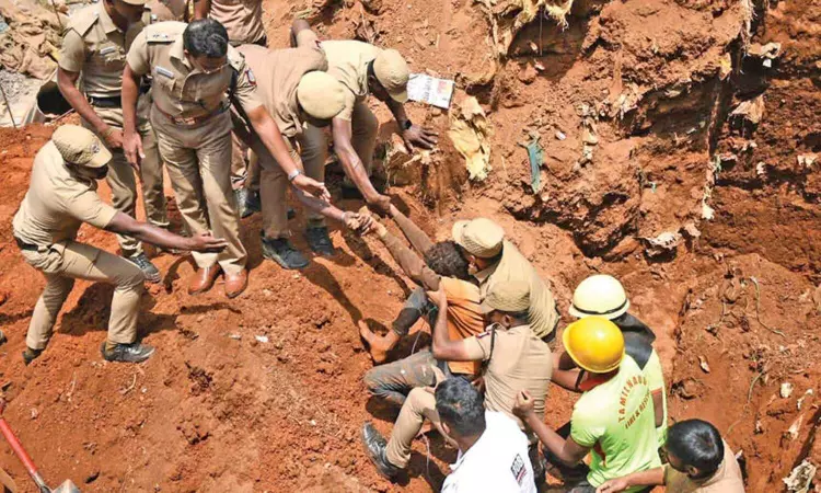 Jharkhand worker killed in soil cave-in; CM announces solatium