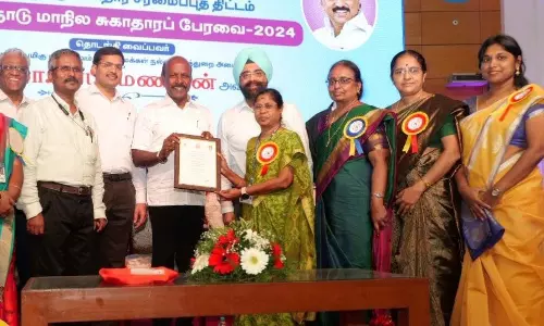 Ma Su inaugurates Sugathara Peravai 2024 at TN Govt Multi Super Specialty Hospital in Omandurar