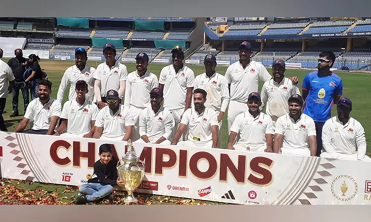 Ranji Final: Mumbai ends eight-year drought to clinch 42nd title Ranji Final: Mumbai ends eight-year drought to clinch 42nd title