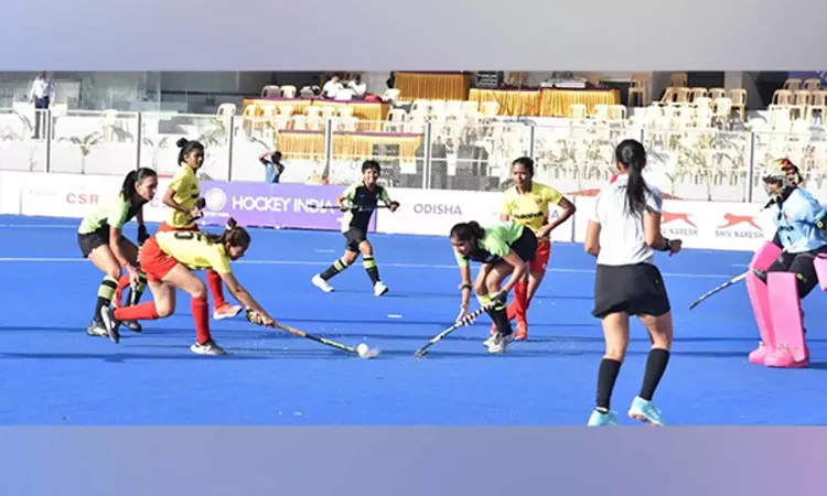 14th Hockey India Women National Cship: UP, Jharkhand play out thriller draw