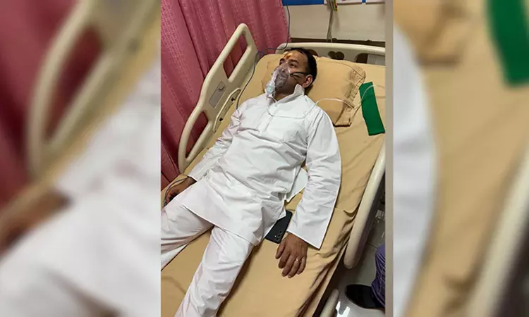 Bihar: RJDs Tej Pratap Yadav admitted to hospital with complaint of chest pain