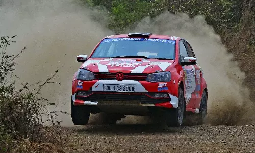 Aditya seizes lead in MMSC South India Rally